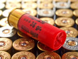 Foto: Fire cartridge on top of others Fire cartridge on top of others