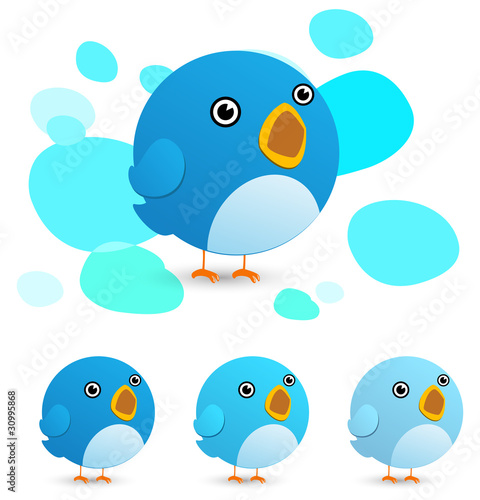 Vector: blue bird blue bird