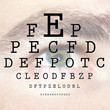 medizinischer Sehtest