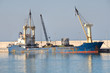 Mercantile ship.