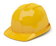 Casque de chantier sur fond blanc 1 Casque de chantier sur fond blanc 1