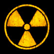 Radiation – round sign Radiation – round sign