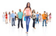standing people group