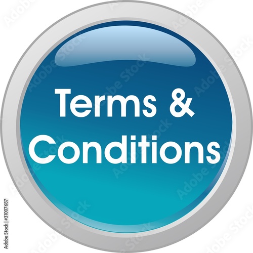 Vector: bouton terms & conditions bouton terms & conditions