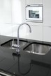 Photo: kitchen faucet and oven modern black and white kitchen faucet and oven modern black and white
