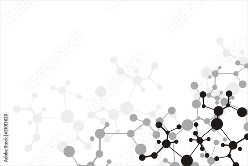 Vector: Molecule icons Molecule icons