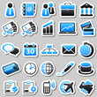 business Blue Stickers business Blue Stickers