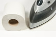 Ironing toilet paper
