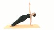 Yoga in sequence: Asana Side Plank, Wild Thing,