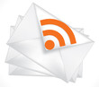 white envelope rss