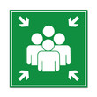 Fire assembly point sign