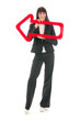 Foto: Woman with arrow Woman with arrow