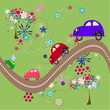 cars on the road