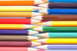 Variety of pastel colors arranged in a row Variety of pastel colors arranged in a row