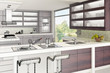 Modern Kitchen Design II (3d)