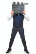 Man with clapperboard Man with clapperboard