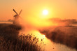 Windmill sunrise