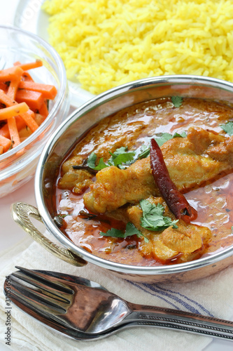 Photo: chicken curry , indian dish chicken curry , indian dish