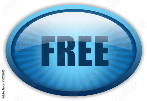 Illustration: Free glossy icon Free glossy icon