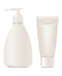 vector cosmetics soap and gel containers vector cosmetics soap and gel containers