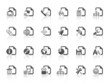 Black Gray Vector Icons Black Gray Vector Icons