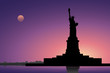 Statue of Liberty in the evening#1