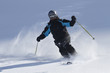 Skier en  haute montagne