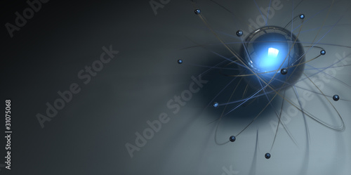 Foto: Atom Modell Neon 10 Atom Modell Neon 10