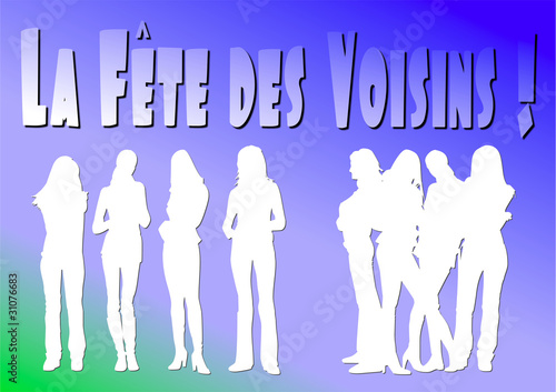 Illustration: fete des voisins 02 fete des voisins 02