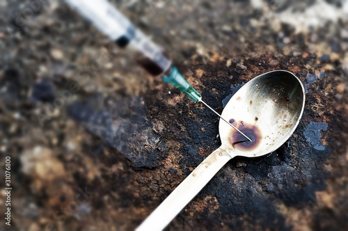 Photo: Drug addiction Drug addiction