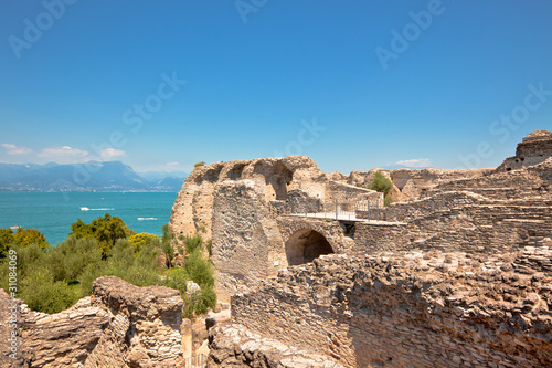 Photo: Roman Catullus villa in Sirmione, Italy Roman Catullus villa in Sirmione, Italy