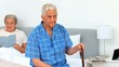Mature couple in their bedroom Mature couple in their bedroom