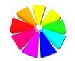 Regenbogenfarben