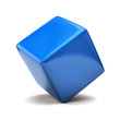 Blue cube