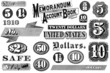 Collection of Vintage Graphic Elements