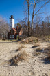 Dunes to a lighthouse Dunes to a lighthouse
