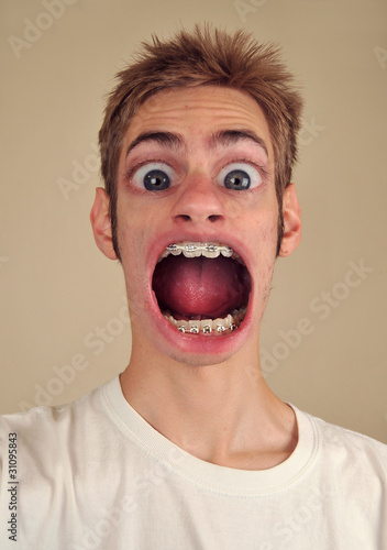 Photo: Screaming with Huge Mouth Screaming with Huge Mouth