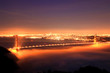 Golden Gate Bridge in fog Golden Gate Bridge in fog