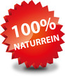 Button Rund 100% Naturrein rot