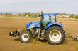 tractor on field, Czech Republic