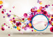 Spring Floral Background.