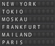Airporttafel