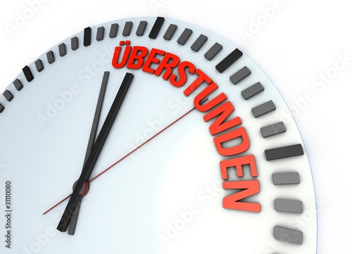 Illustration: überstunden überstunden
