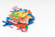Colorful alphabet letters