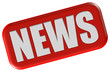 Button rot Ecken rund NEWS