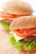 Two cheeseburgers
