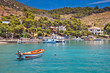 Touristic area on Poros, Greece Touristic area on Poros, Greece