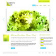 green web site template