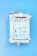 Antique blue mailbox Antique blue mailbox