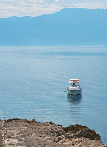 Photo: boat on the sea boat on the sea